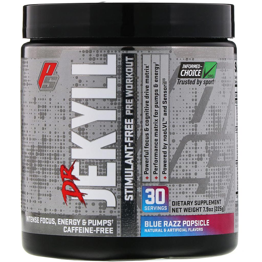 Prosupps preworkout Dr Jekyll30Serv.216GBlue Razz